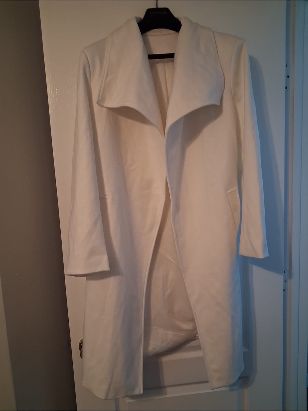 Long White Trench Coat